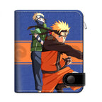 Portefeuille en cuir exquis Sasuke/Itachi/Kakashi avec design grande capacité et excellente qualité