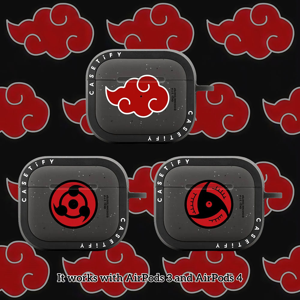 Étui pour écouteurs intra-auriculaires Fire Shadow Ninja Akatsuki au modèle de nuage auspicieux – Pour une meilleure version de vous (casque audio)