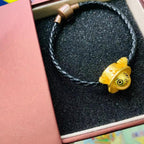 Bracelet de perles Luffy en or, cadeau pour les amoureux de la marine fruitée