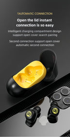 Marvel Iron Man Captain America TWS Earbuds, Avengers Bluetooth 5.3 Wireless Gaming Headphones