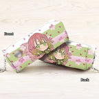 Tanjirou/Nezuko exquise trousse multi-fonctionnelle avec compartiments astucieux et motifs originaux
