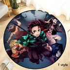Tapis de maison Kamado Tanjirou fait à la main, écologique, antidérapant et confortable