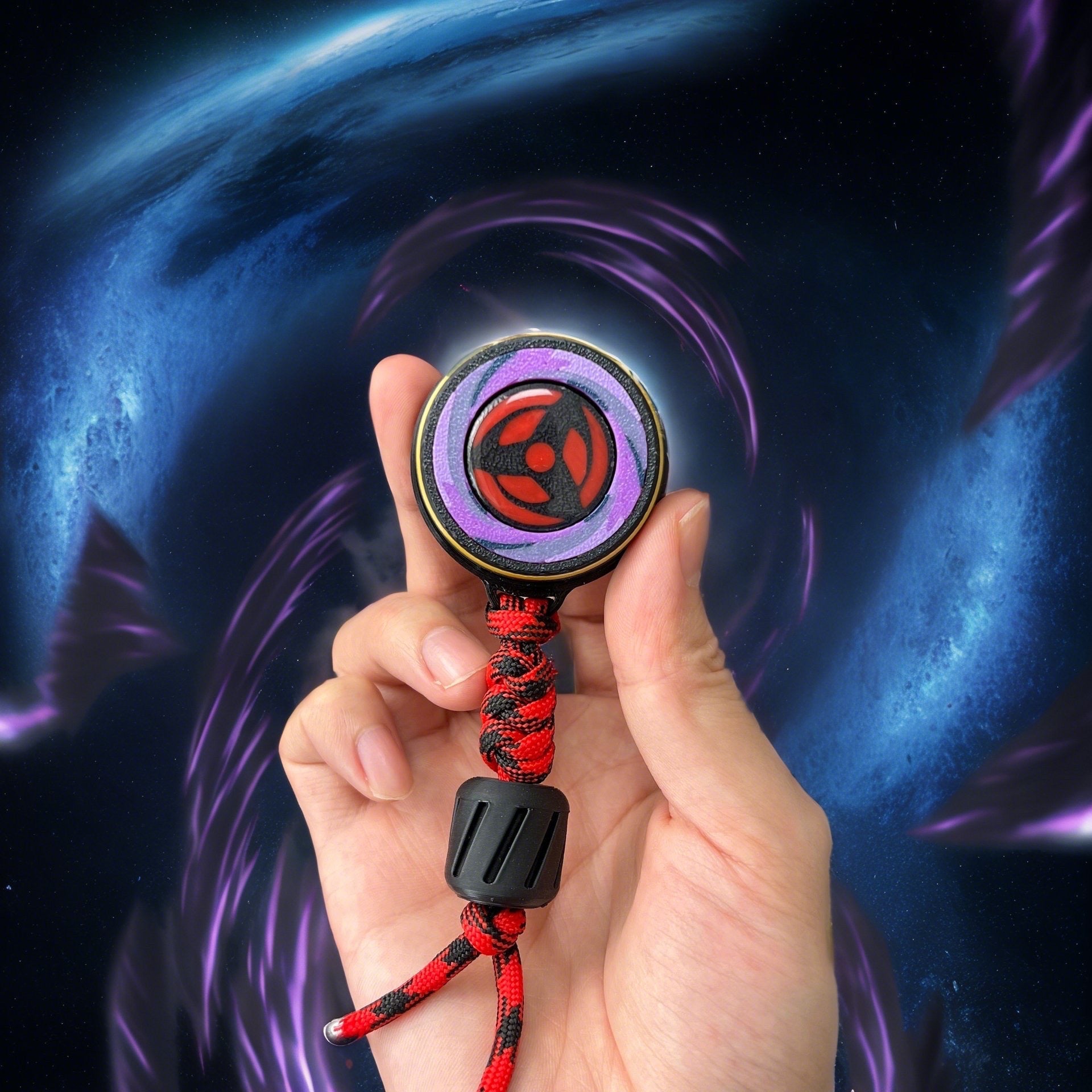 Itachi/Obito/Gaara Fire Shadow Ninja - Cartes poussoirs EDC inspirées pour le soulagement du stress