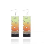 Magnifiques boucles d'oreilles Tanjirou/Nezuko pour un charme unique