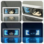 Tanjirou/Nezuko/Giyuu/Mitsuri Veilleuses de bureau exquises Luminescence Décoration de bureau