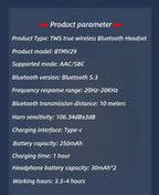 Écouteurs sans fil Marvel Iron Man Captain America, Casque Bluetooth Marvel avec étui de recharge