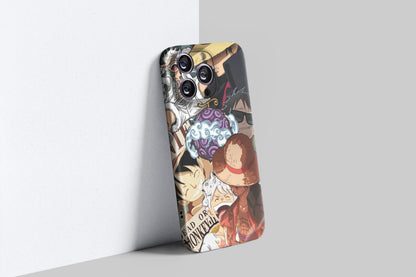 Monkey D Luffy From Rubber To God | One Piece 3D Printed Anime Phone Case