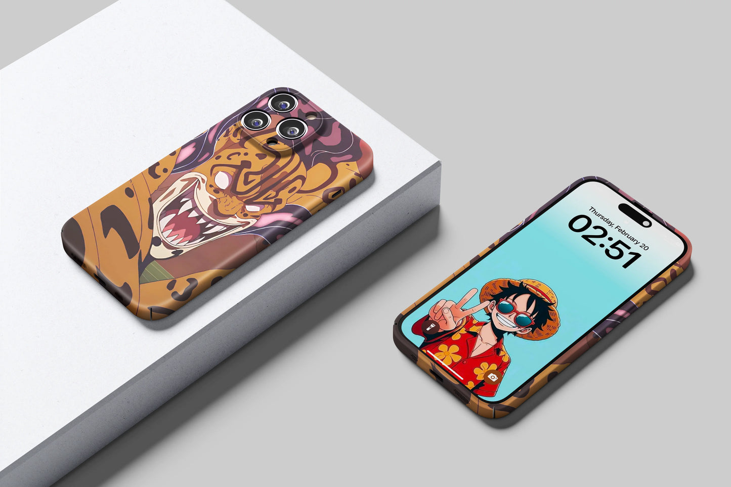 Rob Lucci Predator Assassin | One Piece 3D Printed Anime Phone Case