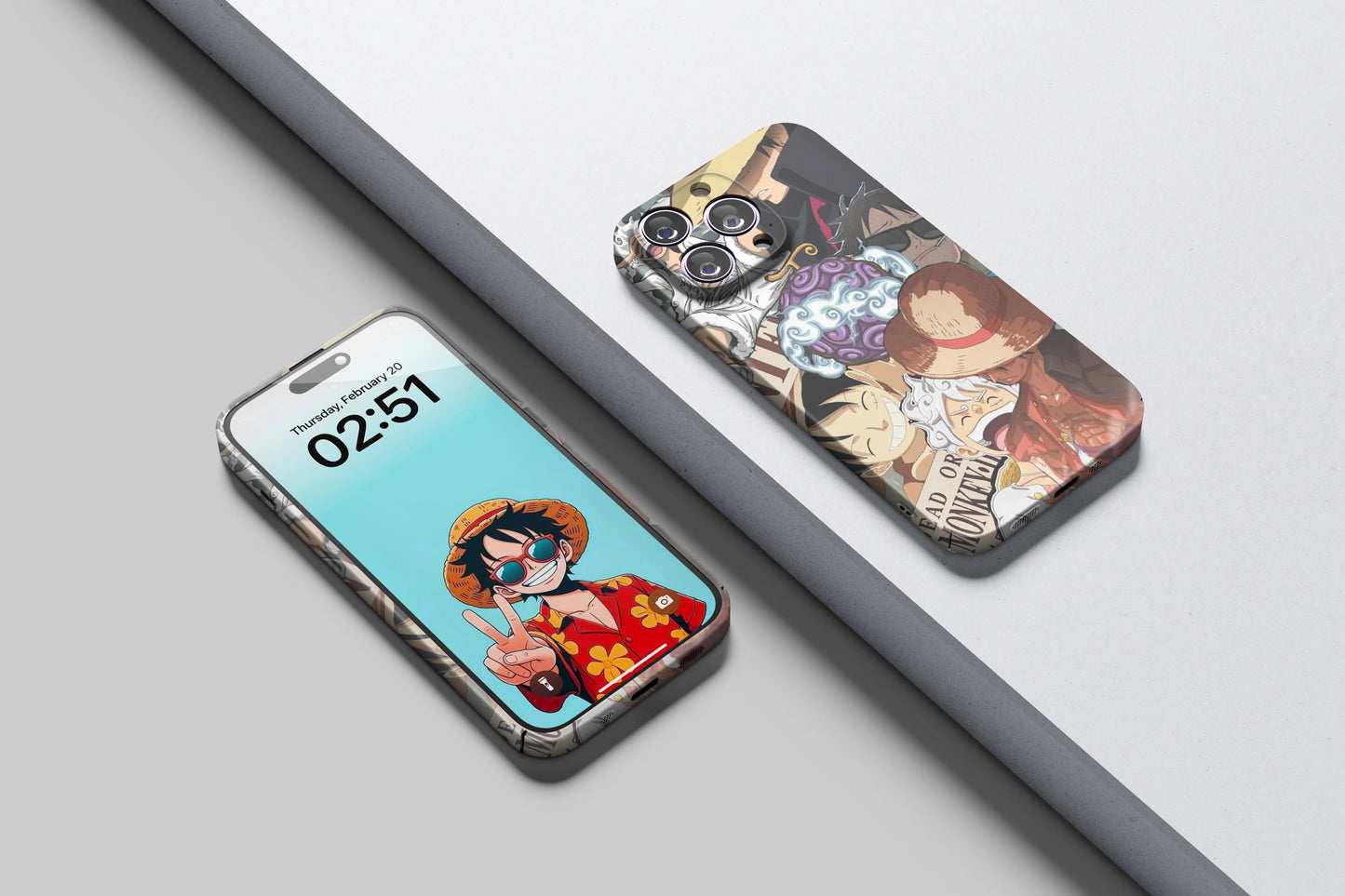 Monkey D Luffy From Rubber To God | One Piece 3D Printed Anime Phone Case