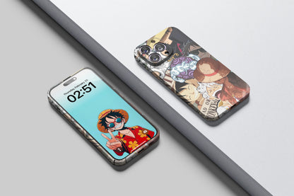Monkey D Luffy From Rubber To God | One Piece 3D Printed Anime Phone Case