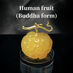 Ensemble collier et pendentif en agate naturelle faits à la main Luffy Fruit du démon