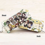 Tanjirou/Nezuko exquise trousse multi-fonctionnelle avec compartiments astucieux et motifs originaux
