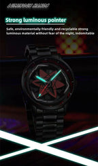 Montre rotative Sharingan de Sasuke/Madara/Itachi. Montre élégante et cool.
