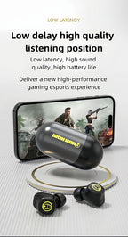 Marvel Iron Man Captain America TWS Earbuds, Avengers Bluetooth 5.3 Wireless Gaming Headphones