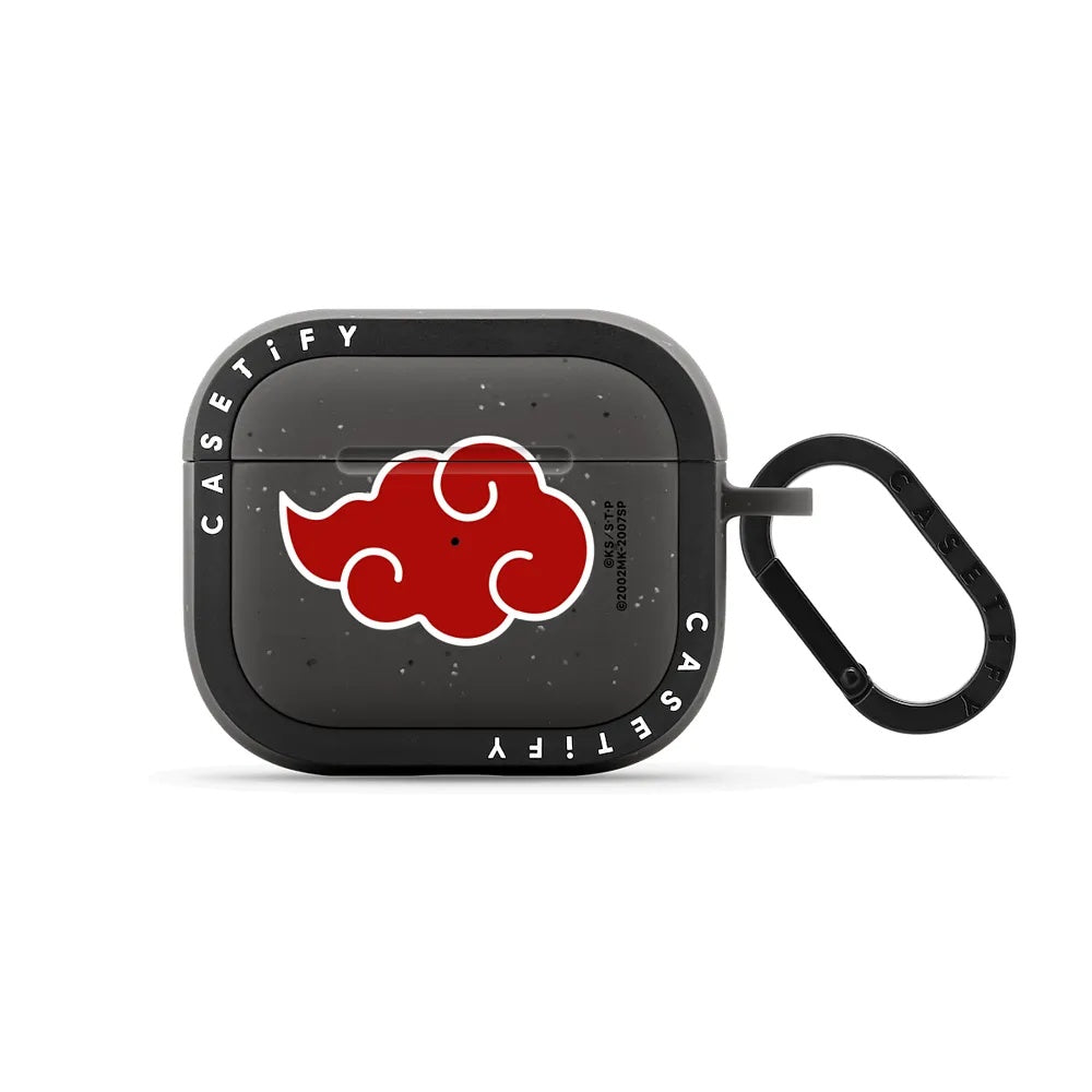 Étui pour écouteurs intra-auriculaires Fire Shadow Ninja Akatsuki au modèle de nuage auspicieux – Pour une meilleure version de vous (casque audio)