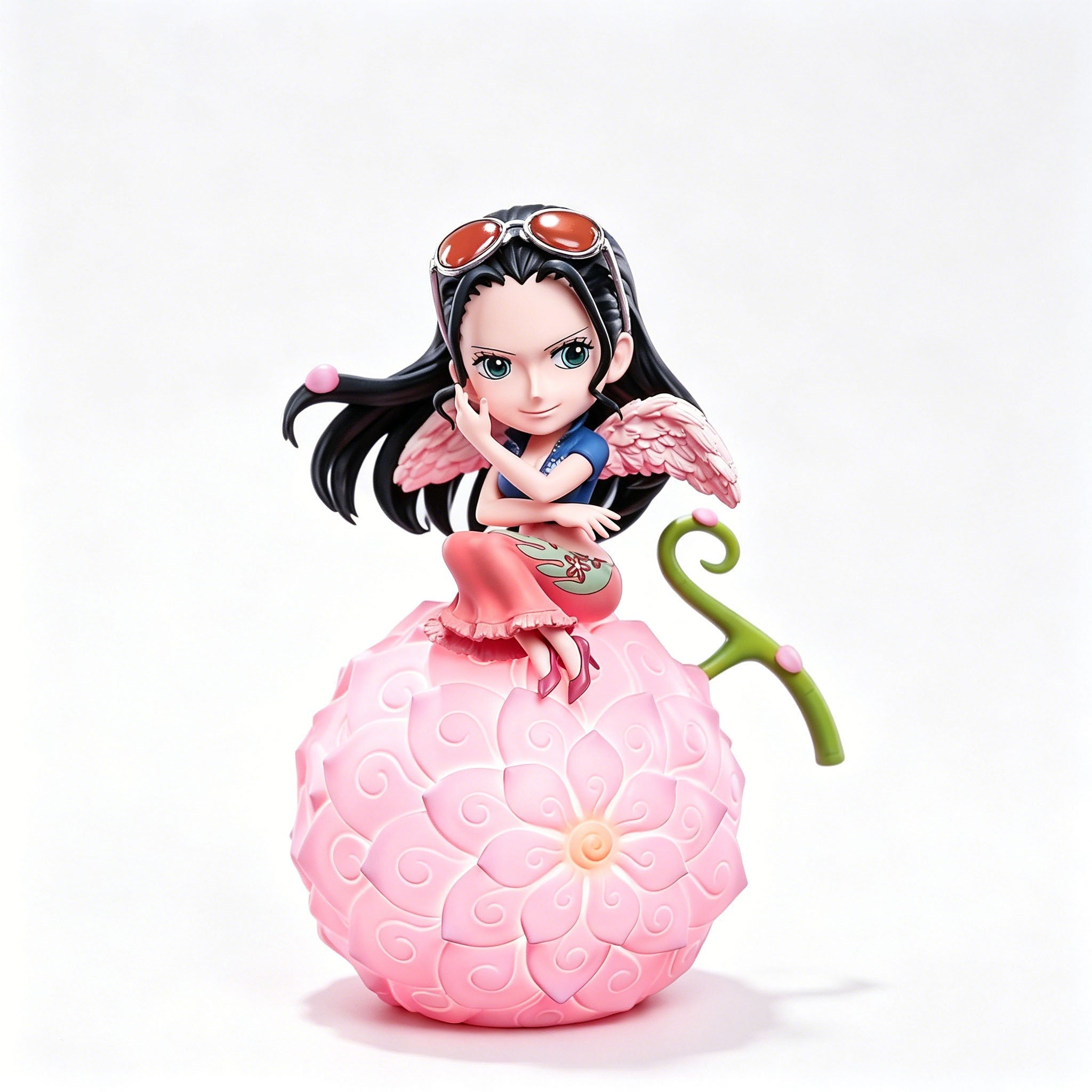 Veilleuse LED One Piece Luffy Gear 5 Nika Fruit du Démon, Lampe Figure Anime Luffy