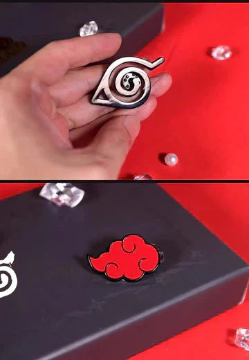 Collection de badges métalliques susuke/itachi/kakakshi Mangekyou Sharingan