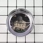 Luffy/Zoro/Sanji Glass Ashtray - Set Sail on Smoky Seas