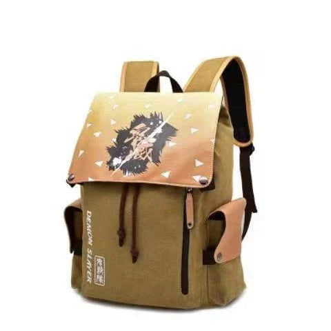 Tanjirou/Nezuko/Zenitsu/GiyuuSac à dos robuste grande capacité