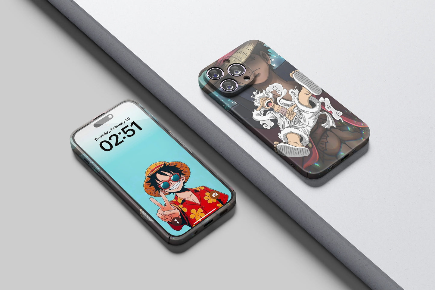 Luffy Nika’s Laugh Of Liberation | One Piece 3D Printed Anime Phone Case