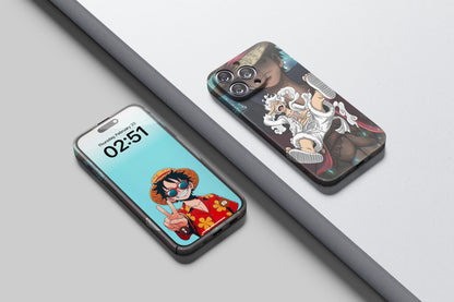Luffy Nika’s Laugh Of Liberation | One Piece 3D Printed Anime Phone Case