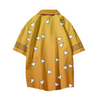 T-shirt Tanjirou/Nezuko, nouveauté été, coupe ample, chemise COS imprimée, tendance jeune décontractée, polyvalente