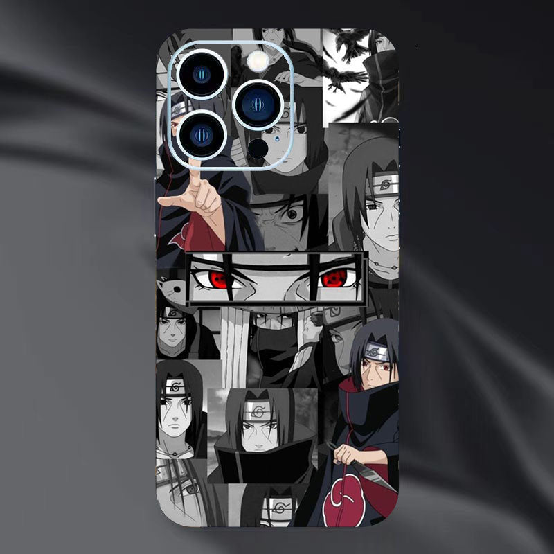 Film arrière de téléphone exquis Itachi/Jiraiya/Kakashi pour iPhone, motif personnalisé, protection HD