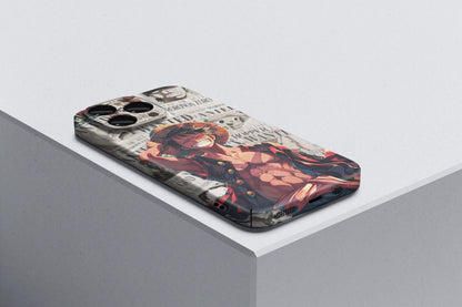 Monkey D Luffy The Spirit Of Freedom | One Piece 3D Printed Anime Phone Case