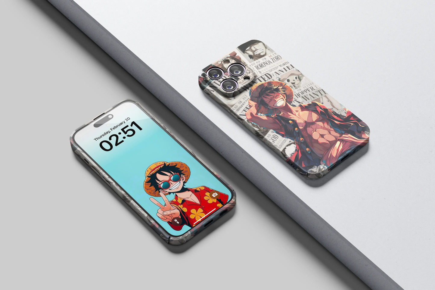 Monkey D Luffy The Spirit Of Freedom | One Piece 3D Printed Anime Phone Case