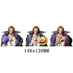 Autocollants 3D dégradés Luffy/Zoro/Nami