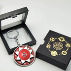 Porte-clés rotatif Sharingan Naruto - Jouet Fidget Spinner Uchiha Anime