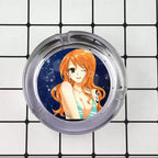 Luffy/Zoro/Sanji Glass Ashtray - Set Sail on Smoky Seas