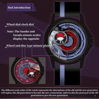 Montre Boruto/Sasuke/Sarada Montre étanche à trois degrés Montre Sharingan