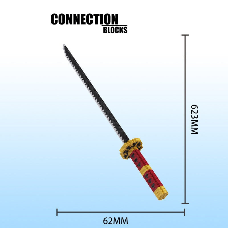 Roronoa Zoro Beaux blocs de construction Samouraï