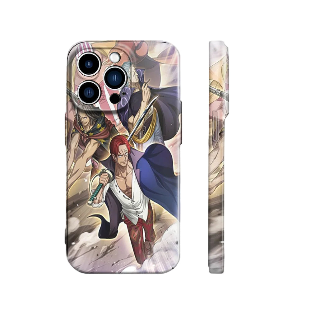 Shanks And The Red Haired Legends | One Piece 3D Printed Anime Phone Case