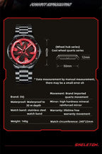 Montre rotative Sharingan de Sasuke/Madara/Itachi. Montre élégante et cool.