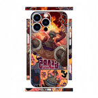 Luffy iPhone cell phone back film beautiful pattern sticker