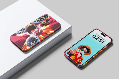 Luffy's Fury In Egghead Island | One Piece 3D Printed Anime Phone Case