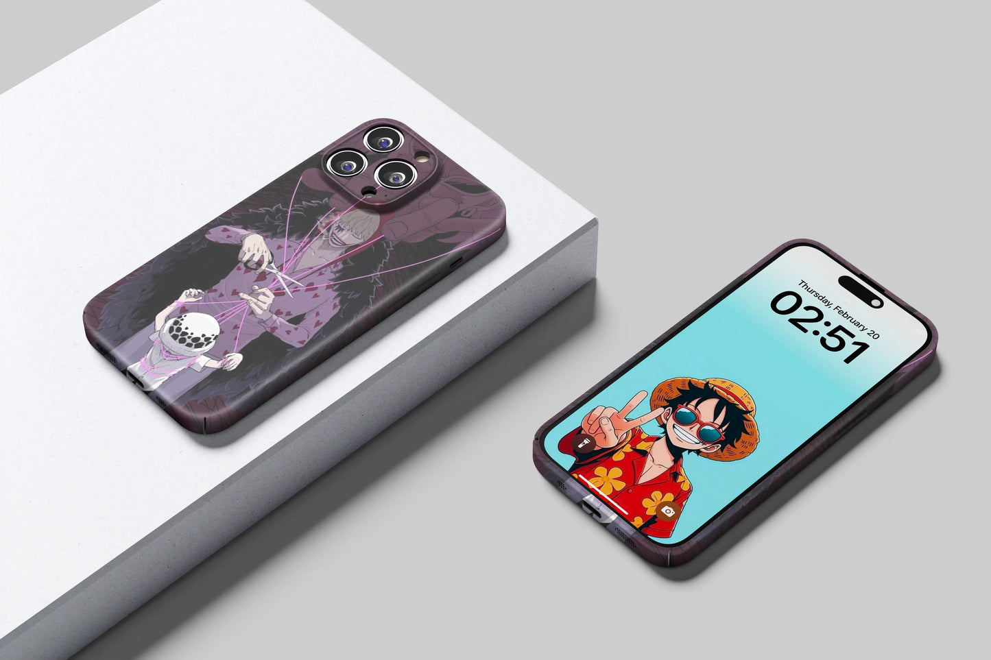 Law's Savior In Honor of Corazon | One Piece 3D Printed Anime Phone Case