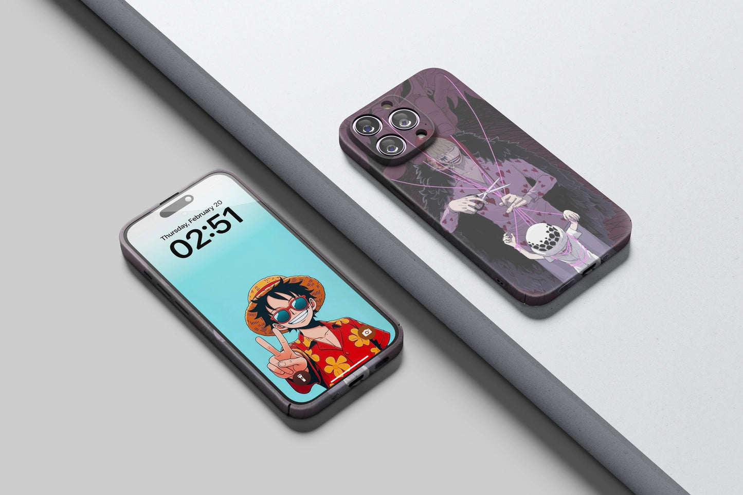 Law's Savior In Honor of Corazon | One Piece 3D Printed Anime Phone Case