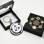 Porte-clés rotatif Sharingan Naruto - Jouet Fidget Spinner Uchiha Anime