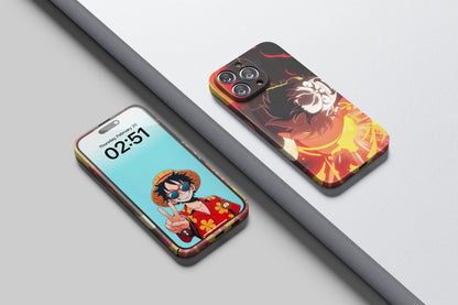 Monkey D Luffy No Fear No Gear | One Piece 3D Printed Anime Phone Case
