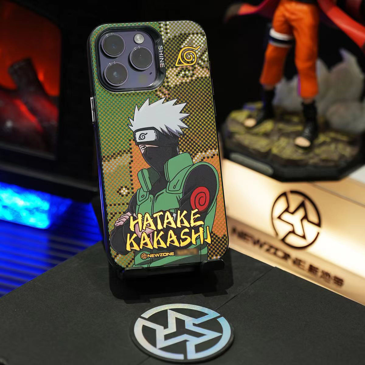 Coque de téléphone antichoc en silicone Itachi/Sasuke/Kakashi pour iPhone