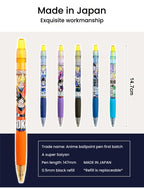 Stylo bille Goku/Vegeta Cool Push - Ressentez la puissance de l'anime en écrivant
