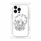 Luffy iPhone cell phone back film beautiful pattern sticker