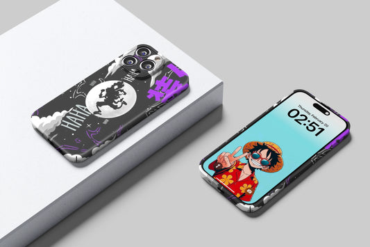 Luffy Haha Of Liberation | One Piece 3D Printed Anime Phone Case