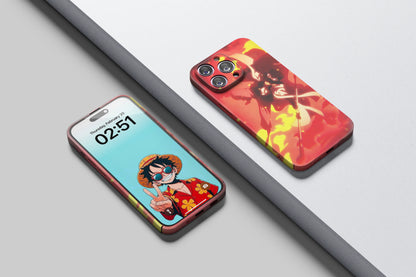 Sabo Defying Imu's Authority | One Piece 3D Printed Anime Phone Case