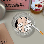 Luffy/Zoro/Sanji Glass Ashtray - Set Sail on Smoky Seas