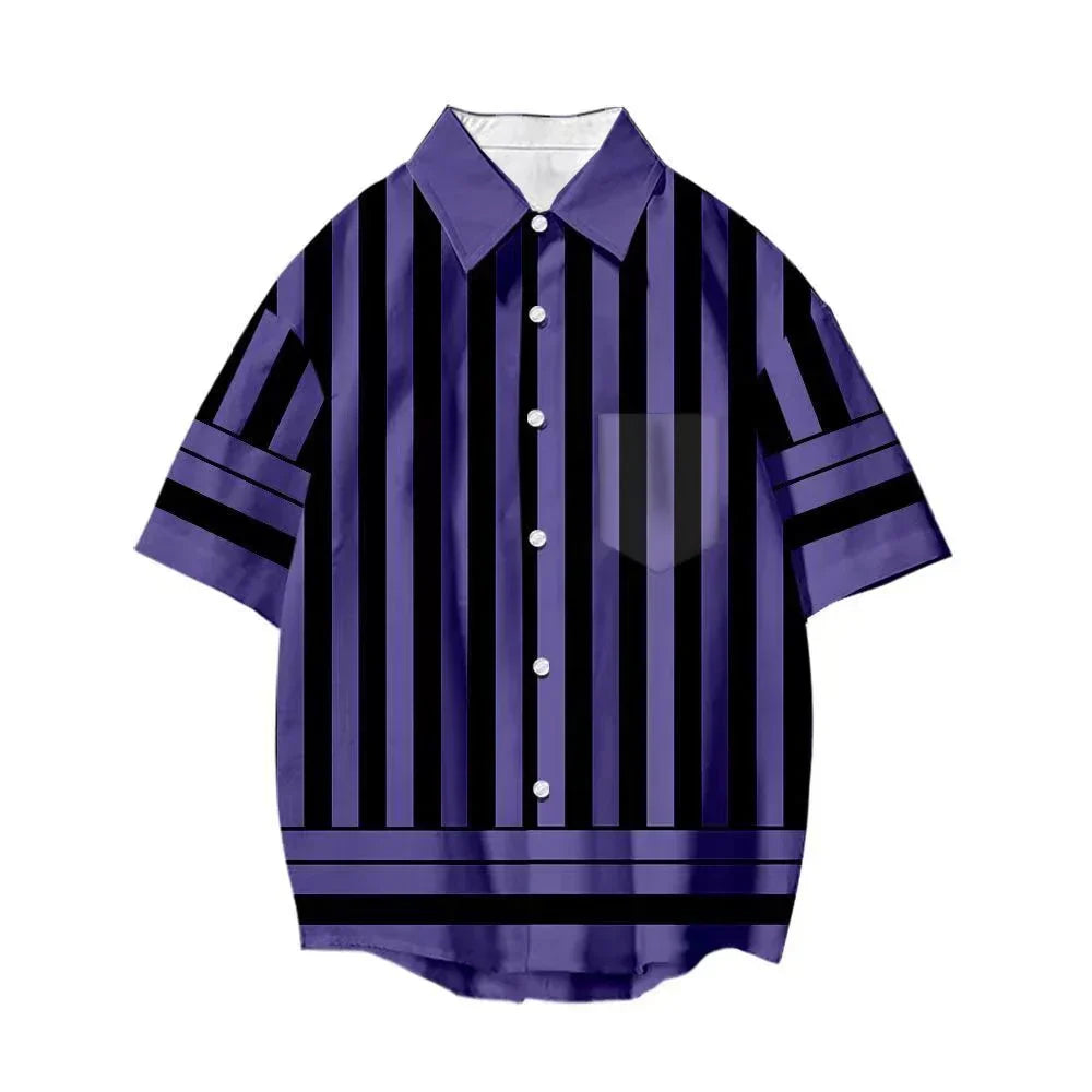 T-shirt Tanjirou/Nezuko, nouveauté été, coupe ample, chemise COS imprimée, tendance jeune décontractée, polyvalente
