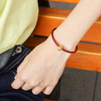 Bracelet de perles Luffy en or, cadeau pour les amoureux de la marine fruitée